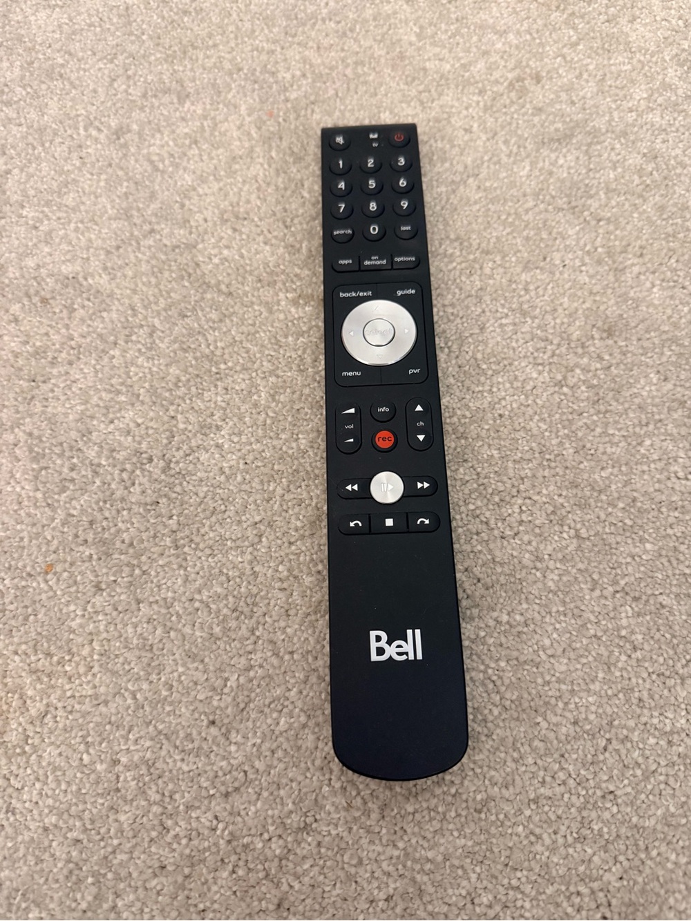 Black bell Canada Remote Control - Replacement Remote